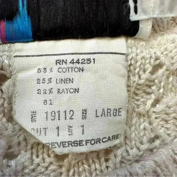 Vintage Prophecy Knit Vest Large - Picture 5 of 8